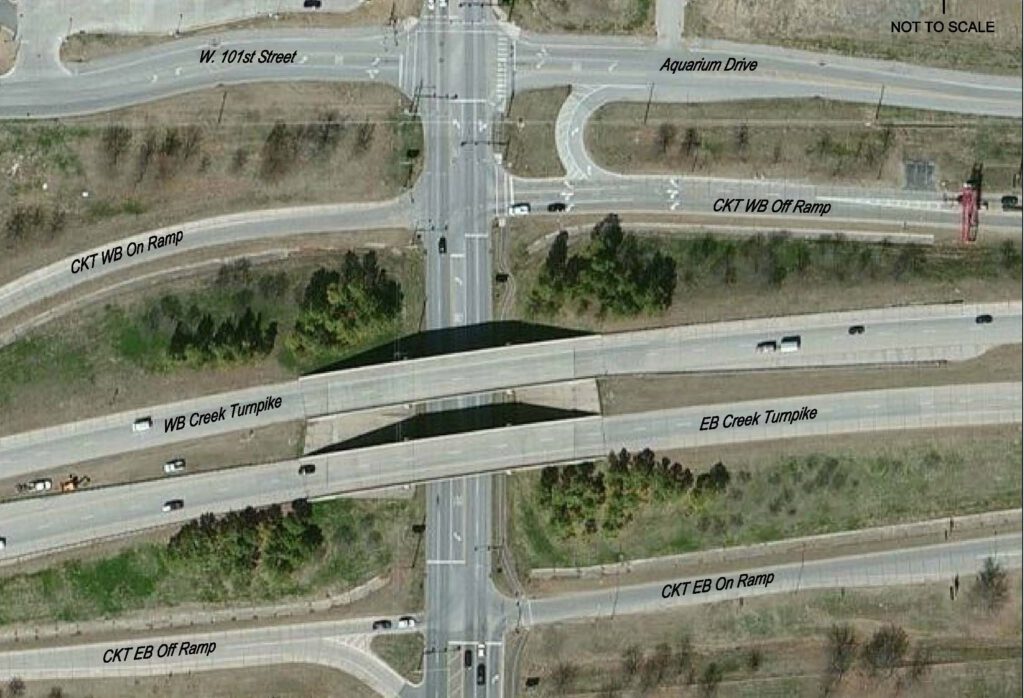 Creek Turnpike and Elm Street Interchange Improvements Conceptual Analysis